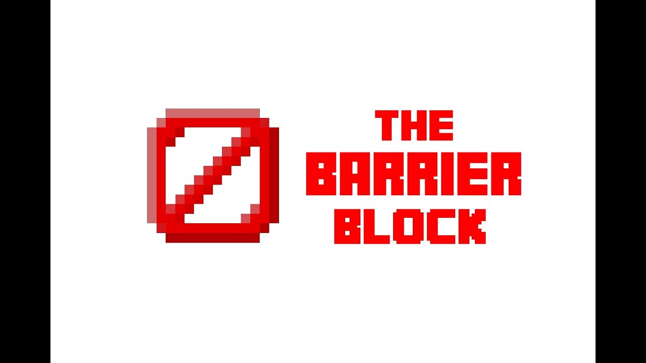 minecraft barrier block