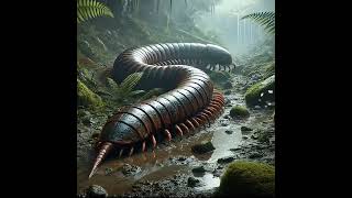 Flashback 300 Million Years Ago Seeing The Ancestor Of Millipede, Arthropleura Ai Exploration