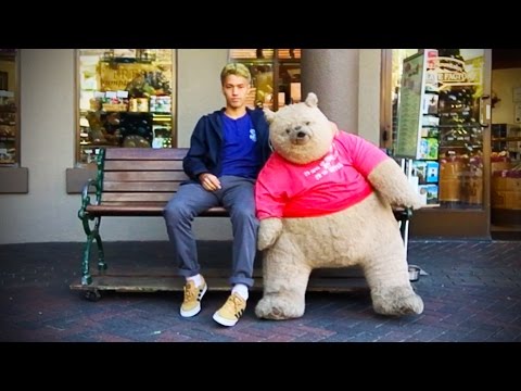 25 Year Old and His New Teddy Bear