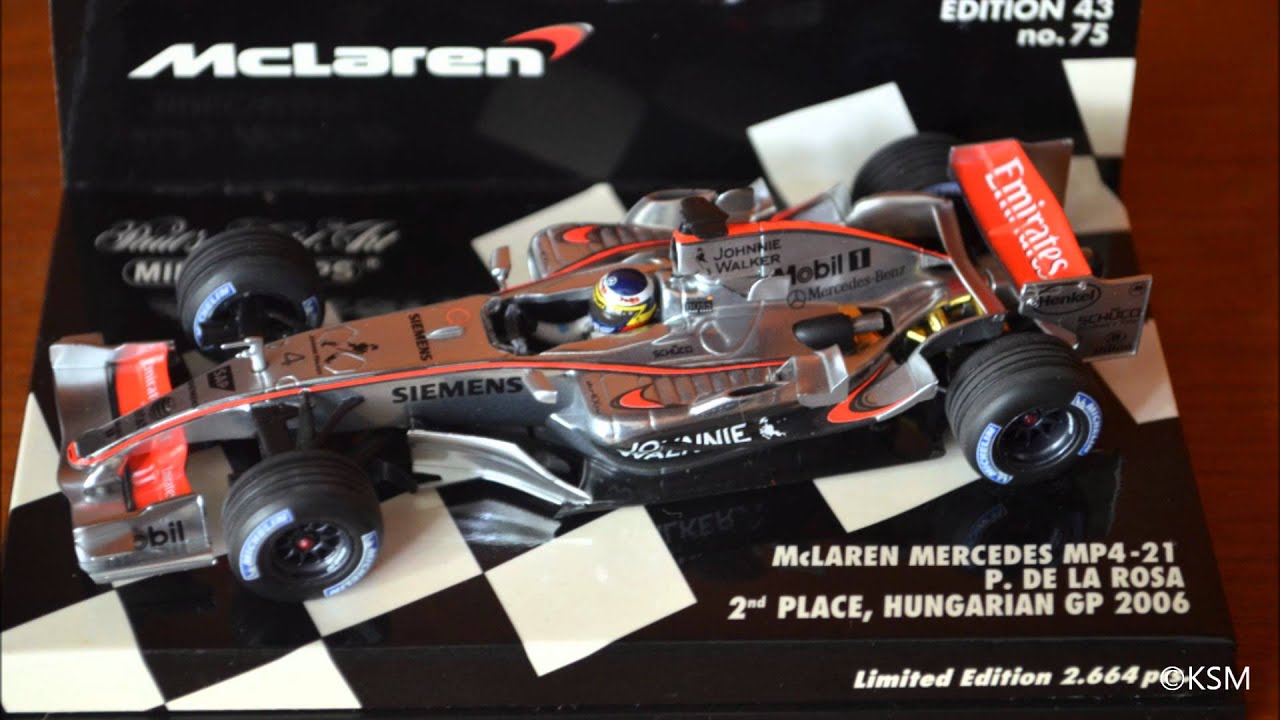 My F1 Model Car 1:43 Scale Collection Slideshow - YouTube