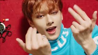 bts's 'dna' but everytime they say "dna" it switches to exo's 'ko ko bop' but...(read description)