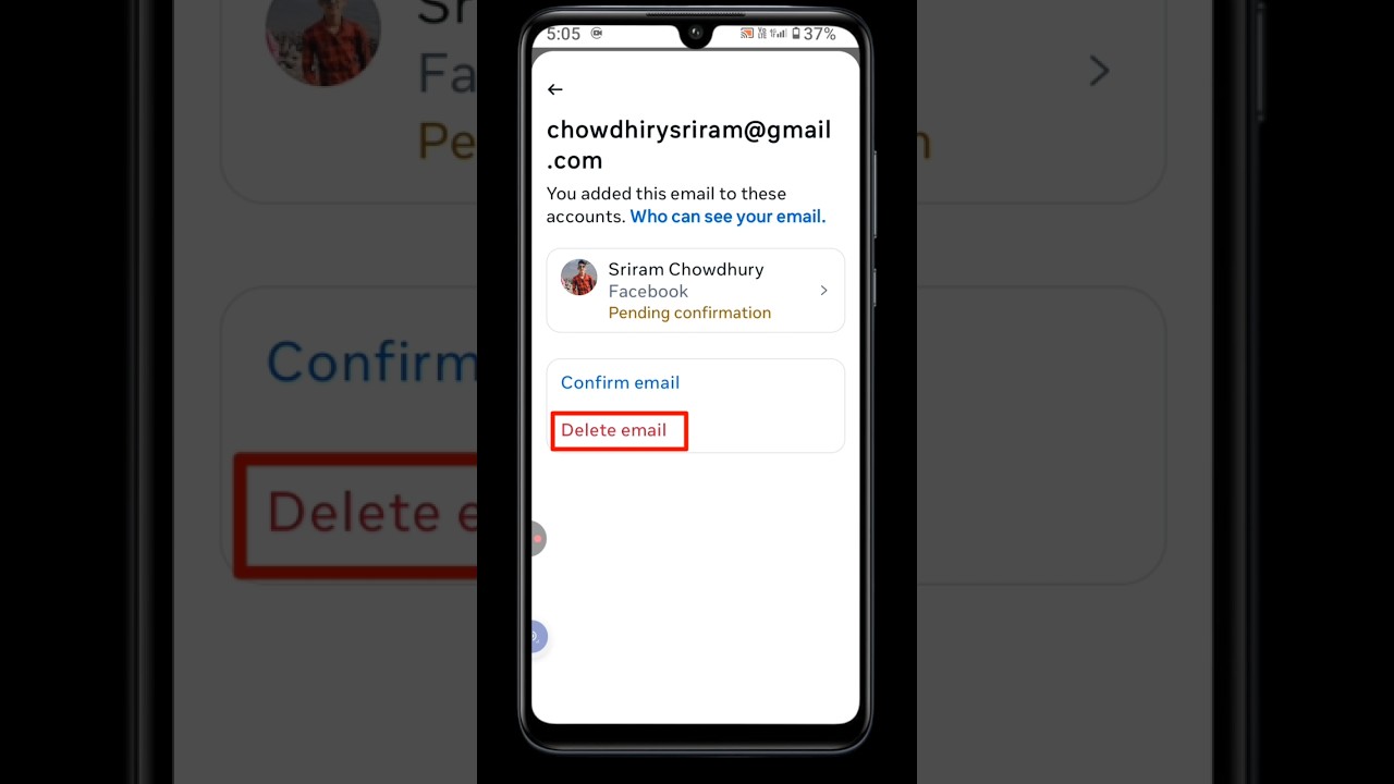 Facebook Account Se Gmail Kaise Delete Kare | facebook Facebook Account Se Gmail Kaise Delete Kare | facebook