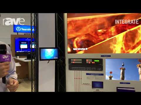 Integrate 2019: Extron Showcases the New ISS 608 Presentation Switcher With Vector 4K Scaling