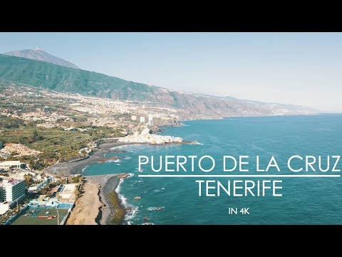 TENERIFE IN 4K | PUERTO DE LA CRUZ | DRONE