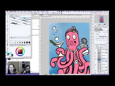 Q&A while I draw suggestions from my patrons on Patreon:
http://bit.ly/MqXnos