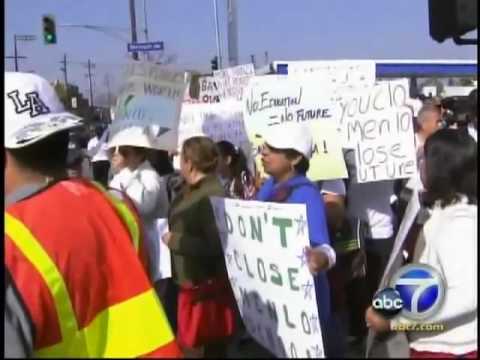 Adult Education students demand that their school not be closed by Los ... Adult Education students demand that their school not be closed by Los ...