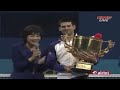 Novak Djokovic dancing with Ballkids and Trophy - Beijing ATP 500 - 07.10.2012