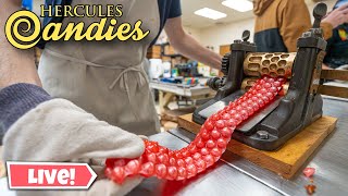 Making Red & Pink Candy Balls Live