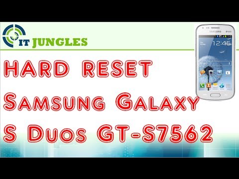 Как сделать hard reset на samsung s7562 Как сделать hard reset на samsung s7562