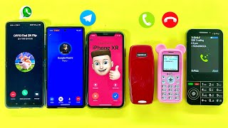 Incoming Outgoing Call On I15Pro,Hello Kitty Phone,Nokia3310Social Networking Whatsapp & Telegram