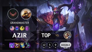 Azir Top Vs Corki - Na Grandmaster Patch 12.2