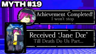Busting 19 Myths In Forsaken Jane Doe
