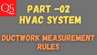 How To Take Off Hvac Duct Measurements ? Pomi Standards Part 2 - Hvac Measurement Rule