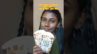 Swatches Of Fae Beauty Face Card - Tan To Deep & Very Deep
