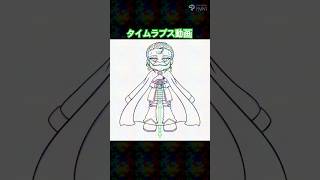 タイムラプス動画依頼絵の老騎士さん