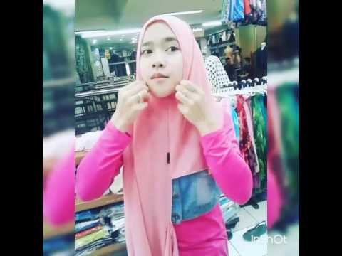 Kerudung instan Hijab branded.