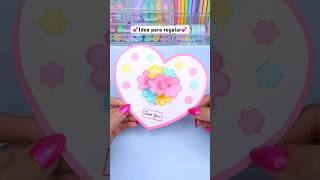 Manualidades Para Regalar Tarjeta Pop Up De Flores