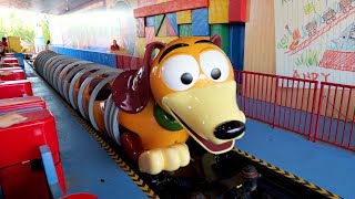 Slinky Dog Dash Coaster Full Ride Pov Experience In 4K -Disneys Hollywood Studios Walt Disney World