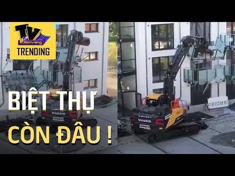 Khách bùng tiền, nhà thầu 'trút giận' lên căn biệt thự mới xây