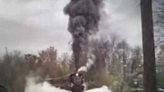 Ex-Southern Railway Excursion Knoxville To Alcoa, Tn 13Nov2011