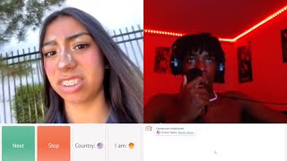 Whats On Her Face Please Explain To Me..omegle