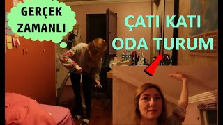 Temi̇zli̇k Avcilari Çati Kati Odami Baştan Sona Bi̇rli̇kte Temi̇zleyeli̇m Çeki̇li̇ş