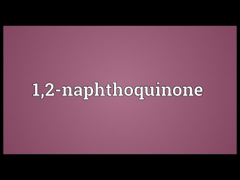 Header of 1,2-Naphthoquinone