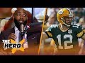 DeAngelo Hall reacts to the Browns win over the Jets, Packers vs. Redskins matchup | NFL | THE HERD