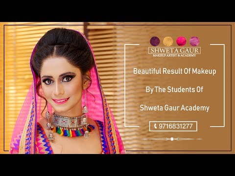 Beautiful Result Of Makeup By The Student Of Shweta Gaur Make Up Academy