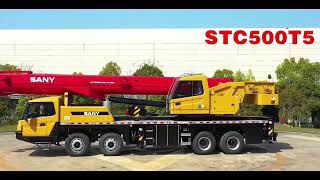 Sany Stc500 Mobile Crane