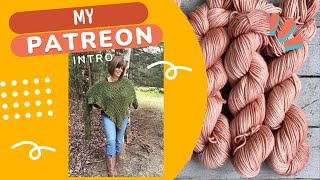 My Patreon Intro Video - Come Learn With Me - Natural Yarn Dyeing + Introverted Knitwear Designer