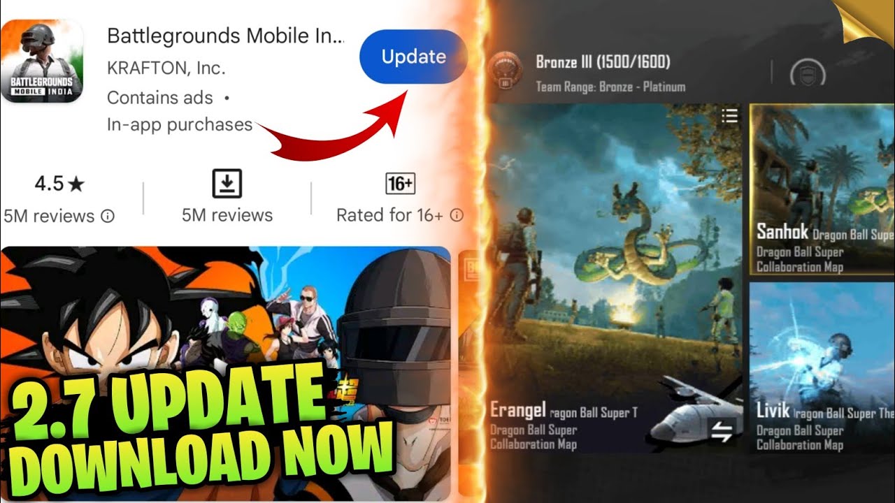 BGMI 2.7 NEW UPDATE FINALLY OUT Bgmi 2.7 Update Not BGMI 2.7 NEW UPDATE FINALLY OUT Bgmi 2.7 Update Not