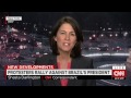 Protesters rally against Brazil's president