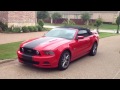 My New 2013 Mustang GT Convertible 6 Speed