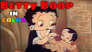 Betty Boop in Color - Baby Be Good (1935) Renkli Klasik Çizgi Film