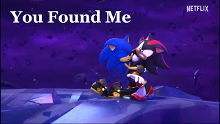 You Found Me Sonicshadow Sonadow Sonic Prime Edit
