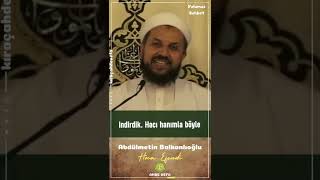 Ölüp Gideceksiniz - Abdülmetin Balkanlıoğlu Hoca Efendi