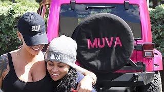 Amber Rose Takes Blac Chyna To A Curious Doctor Check-Up Before They Hit Wendys For Lunch