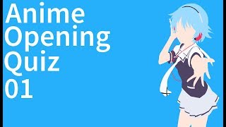 Guess The Anime Opening Quiz | OP1s | Easy/Casual