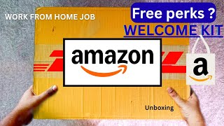Got Selected In Amazon Work From Home Amazon Go Ai Ociate Kit Unboxing & Full Details