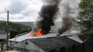 Fire Destroys Building - Hegins, Pa - 05072018