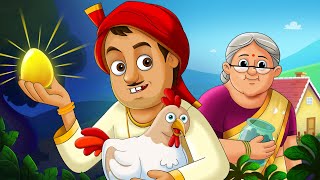 Sone Ka Anda Moral Stories - सन क अड - Fun For Kids Tv - Hindi - Nani Ki Pathshala