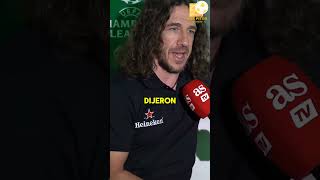 Puyol Llegó Al Sorteo De La Champions En Shorts Amarillos