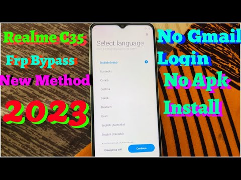 Realme C35 Frp Bypass-Without Pc And Laptop”No Apk Realme C35 Frp Bypass-Without Pc And Laptop”No Apk