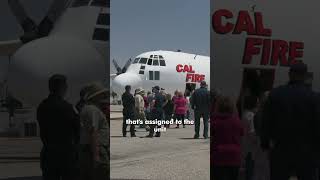 Cal Fire C130 Igned To Fresno Air Attack Base
