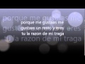 me gustas un resto letra
