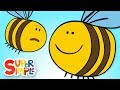 Here Is The Beehive | Count To Five | Super Simple Songs