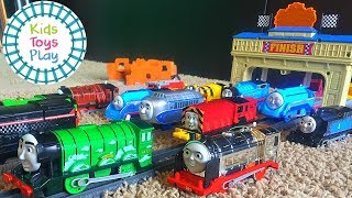 Thomas And Friends Trackmaster Race Compeion Thomas Train Great Race Train Races For Kids
