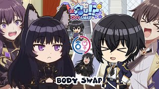 Delta X Cid Kagenou - Body Swap The Eminence In Shadow Anime Characters React To Each Other