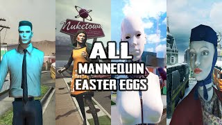 All Black Ops Nuketown Multiplayer Mannequin Easter Eggs